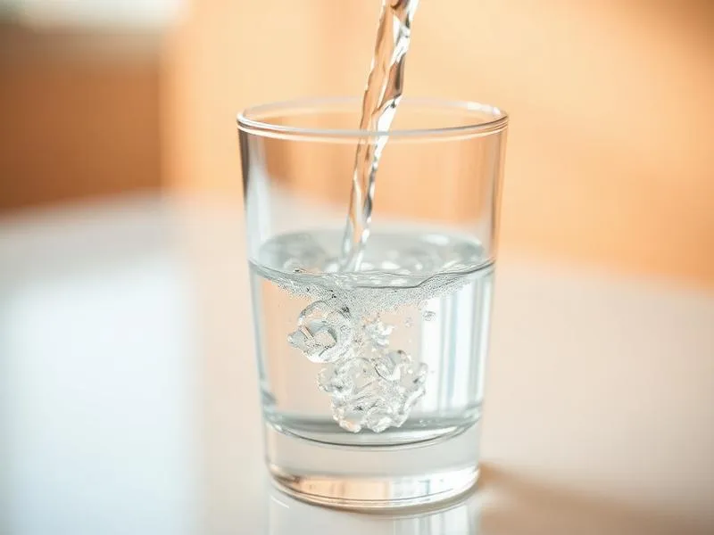 Glass of water — hydration for muscle and fascial health