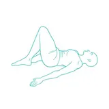 Glute bridge exercise for hip activation